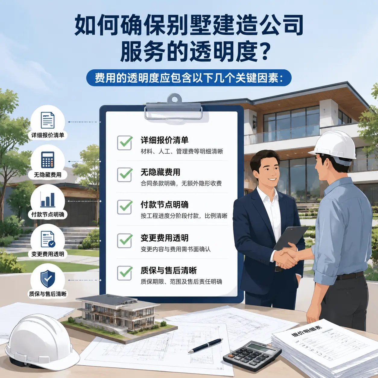 在 黎平 如何确保别墅建造公司服务的透明度？