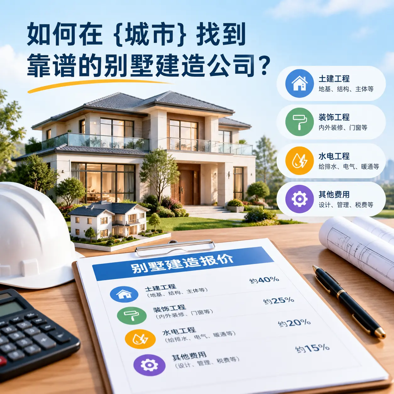如何在 黎平 找到靠谱的别墅建造公司?