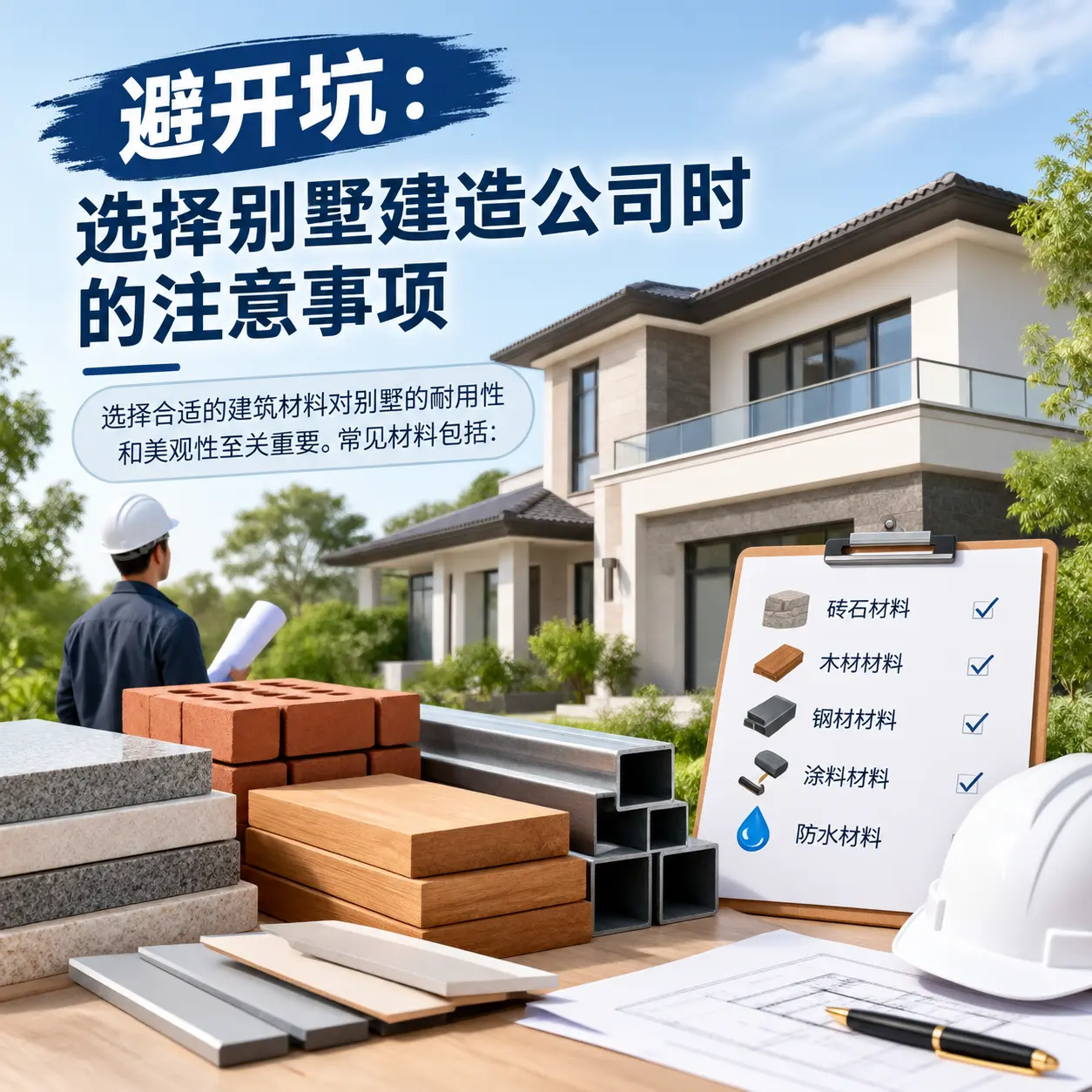 避开坑：选择 黎平 别墅建造公司时的注意事项