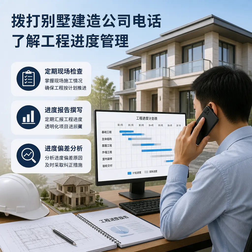拨打黎平别墅建造公司电话，了解工程进度管理