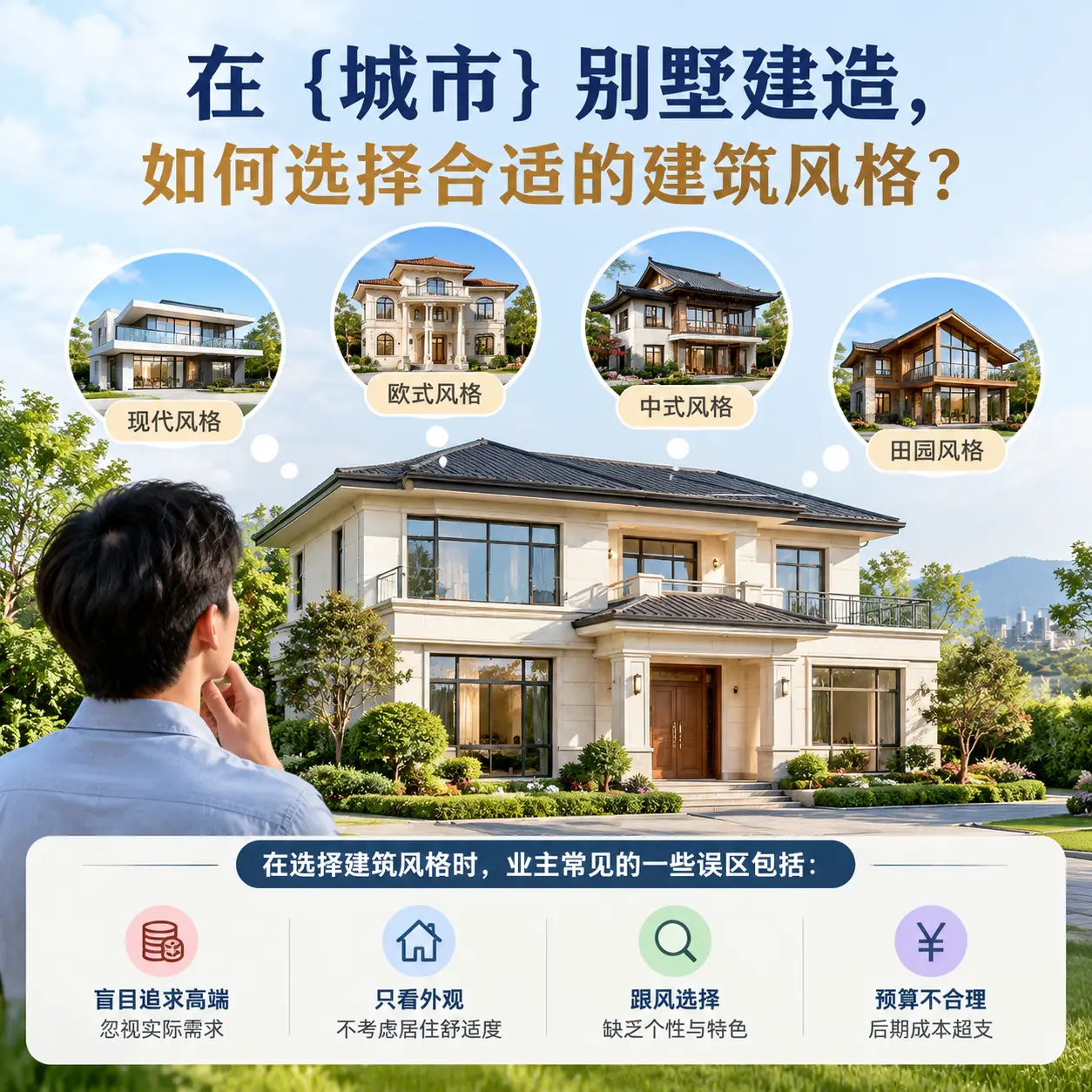 在 黎平 别墅建造,如何选择合适的建筑风格?