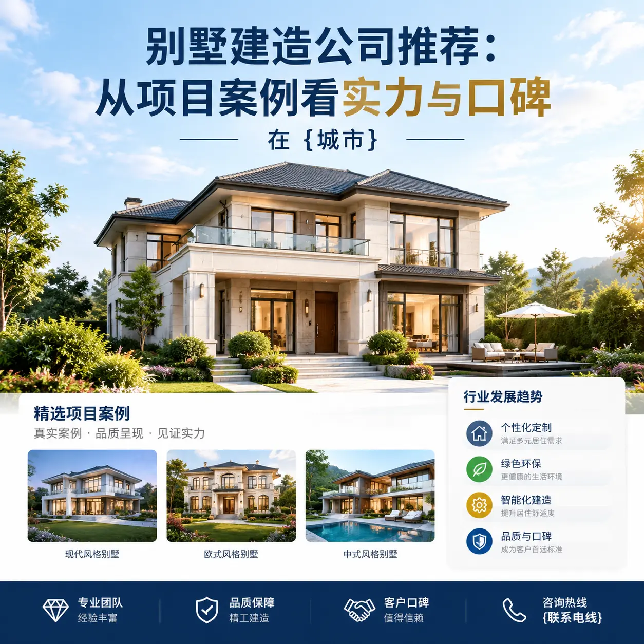 别墅建造公司推荐:从项目案例看实力与口碑在 黎平